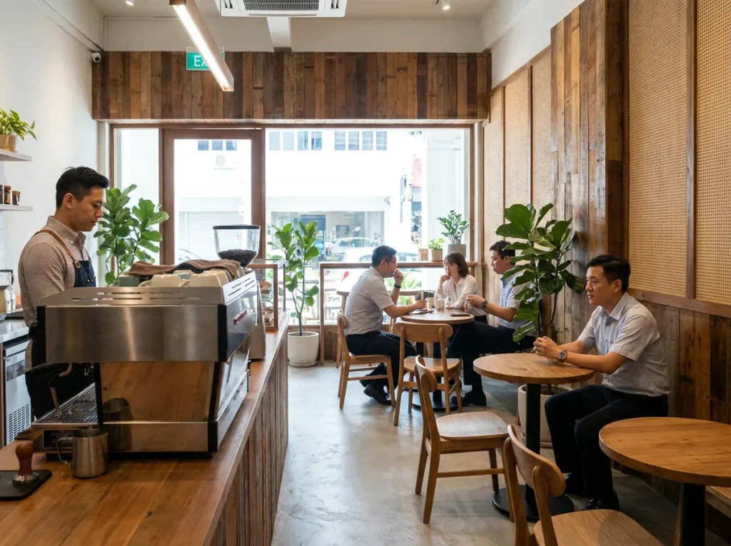 Cafe renovation and smaller F&B units