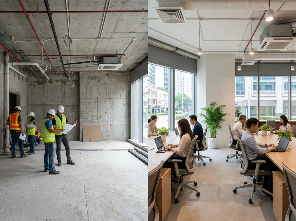 Fit-out vs renovation: the difference that matters