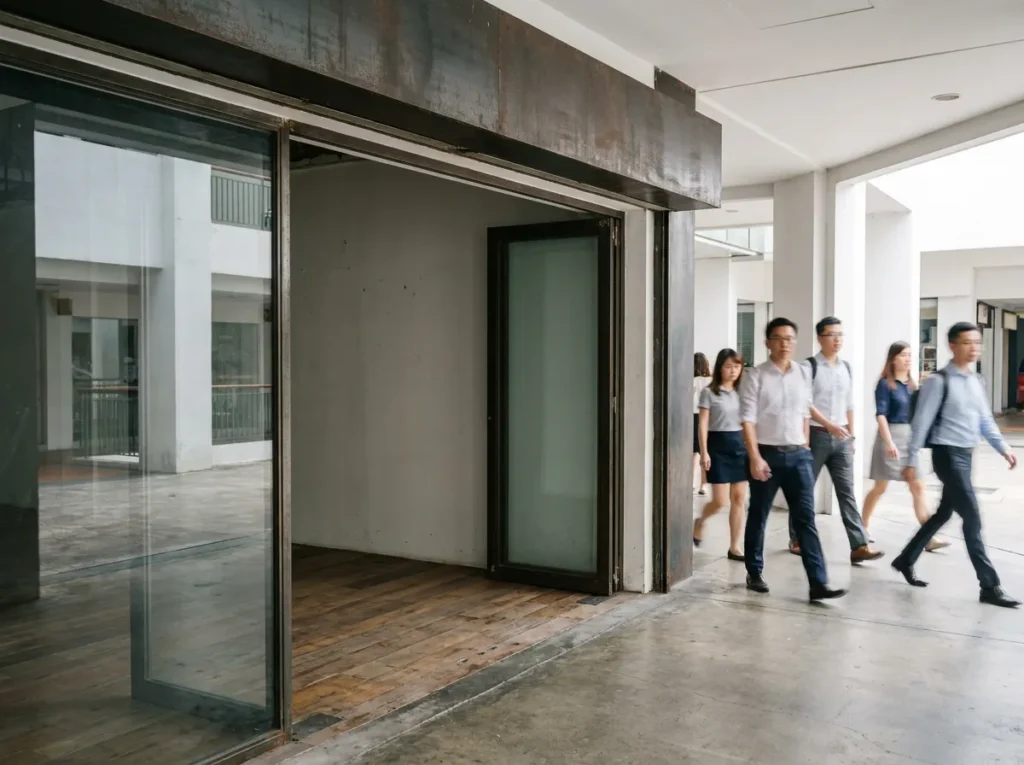 Start with the shopfront, because that is where the decision happens