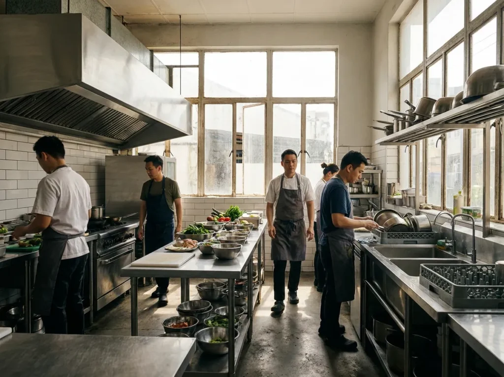 The compliance layer: SCDF, NEA and the commercial kitchen