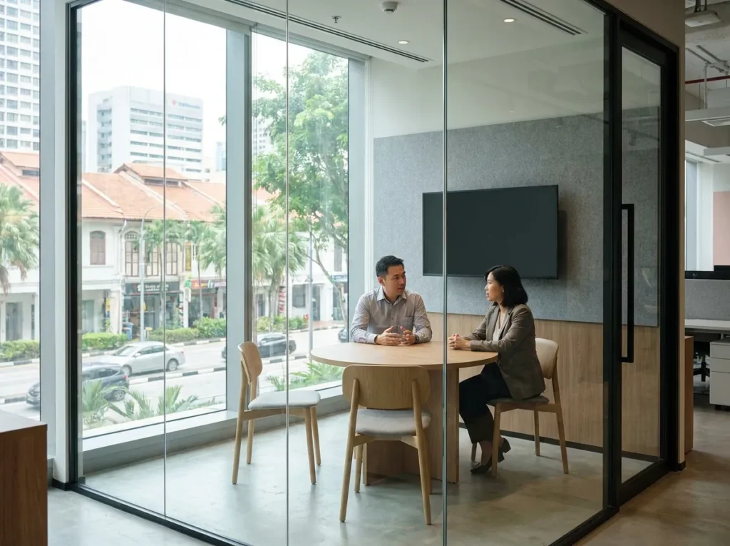 2. Build more small meeting rooms than you think you need
