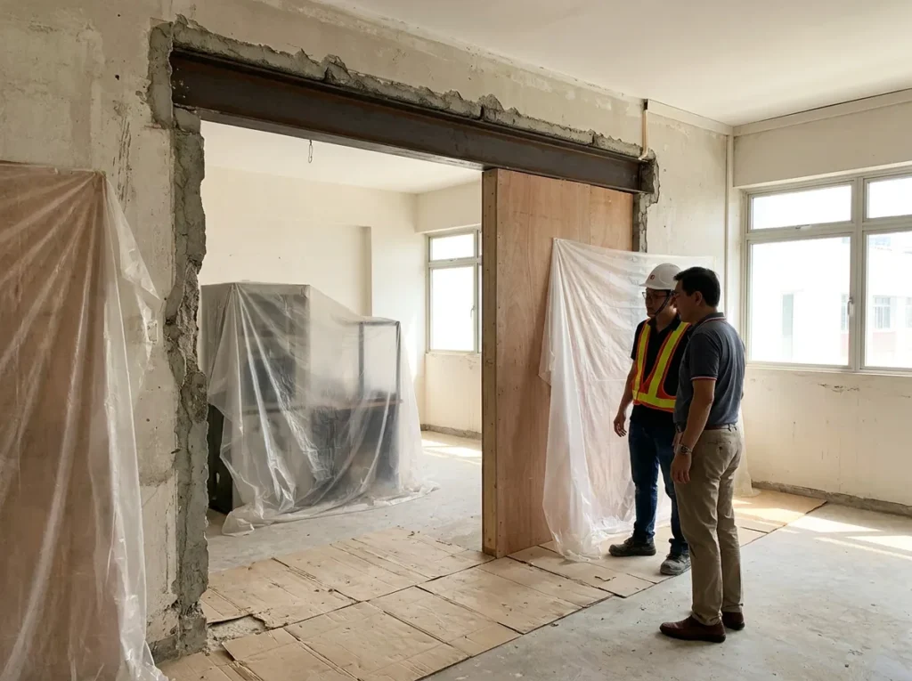 A&A works in commercial premises
